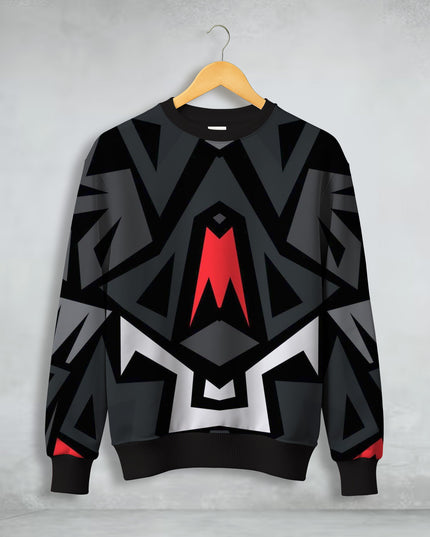 Geomatric Printed Sweatshirt #108