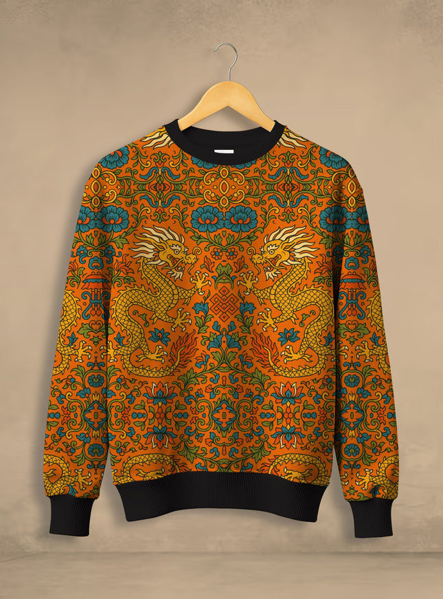 Dragons Art Sweatshirt #107