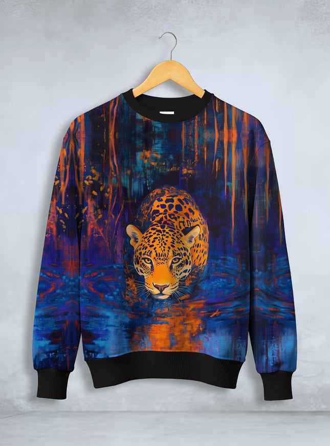 Tiger Print Sweatshirt #104