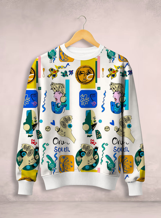 Mughal Art Printed Sweatshirt #117