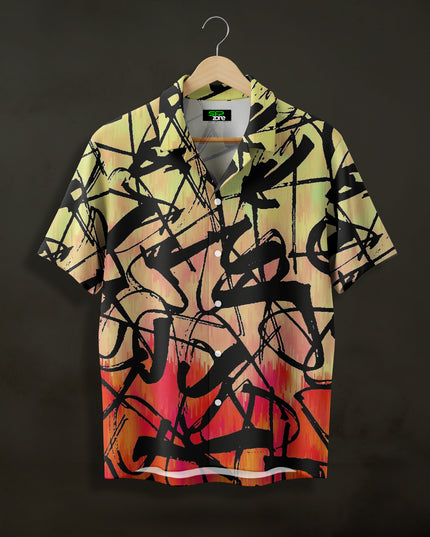 Abstract Art Printed Shirt