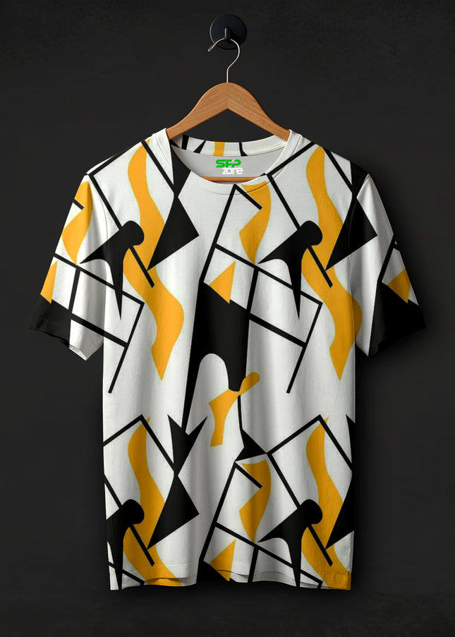 Abstract Art Printed T-Shirt #162