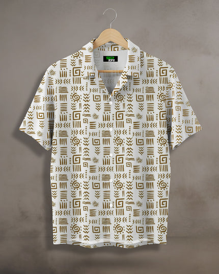 African Cultural Art Printed Shirt