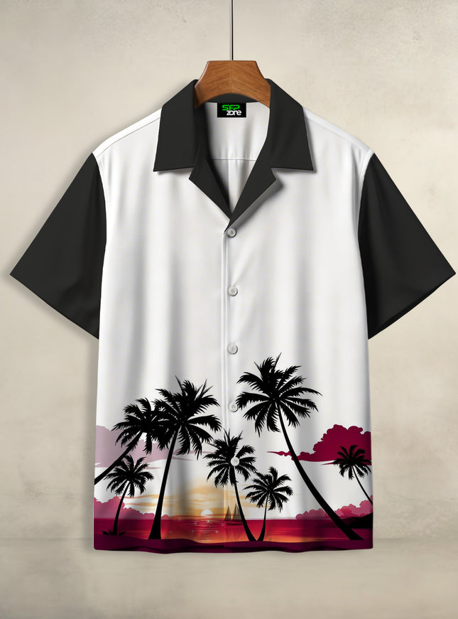 Beach Art Printed Shirt