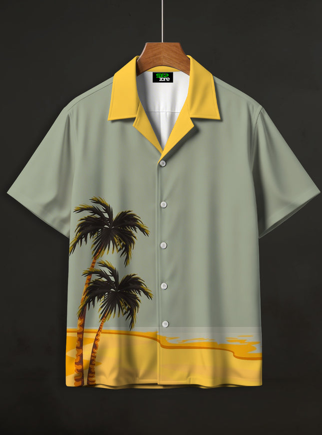 Beach Garden Printed Shirt