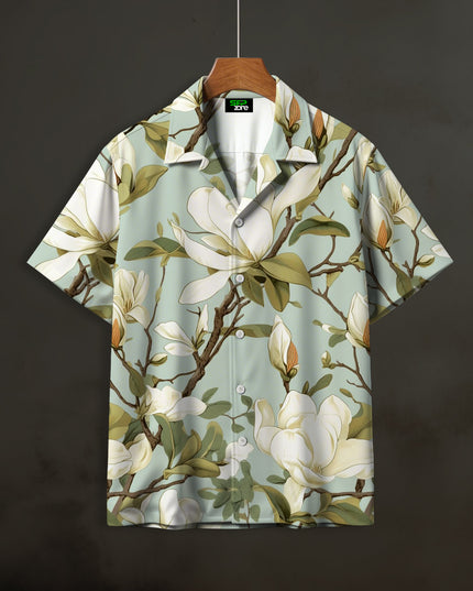 Big Floral Printed Shirt