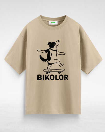 Bikolor Oversized Tees #134