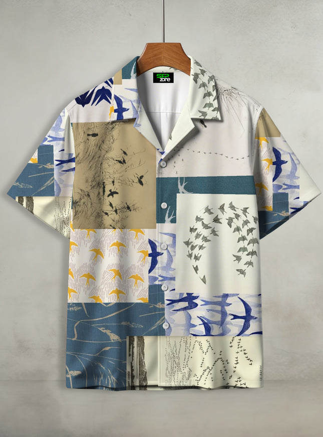 Birds Art Printed Shirt