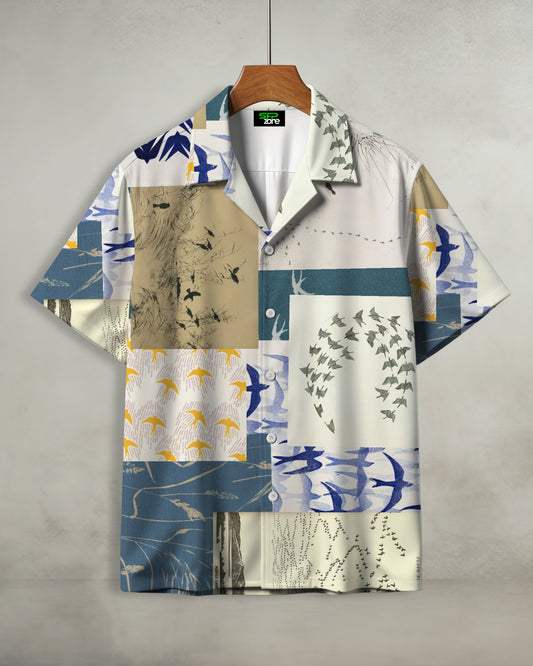 Birds Art Printed Shirt