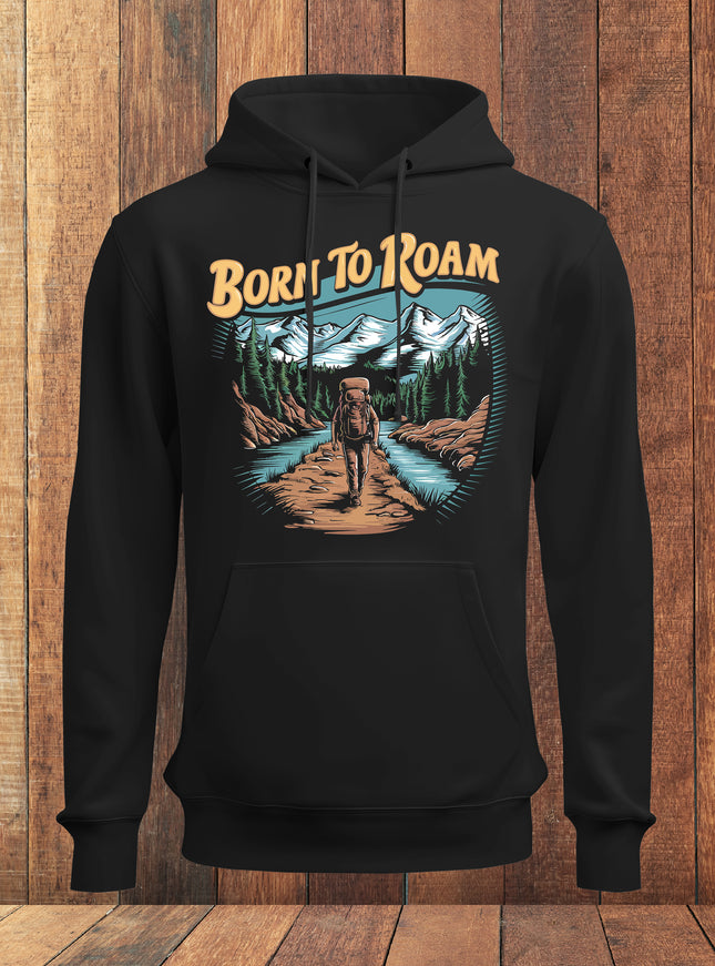 Born To Roam Cotton Hoodie#102