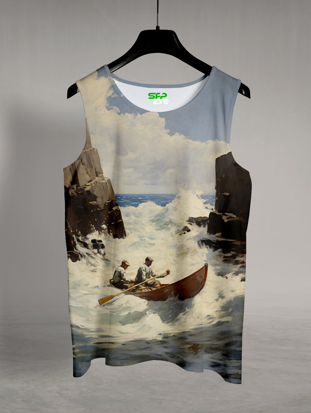 Breeze Water Printed Sando #125