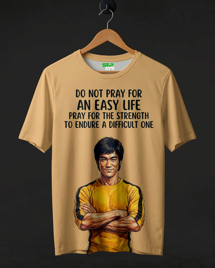 Bruce Lee Print T-Shirt #PT185