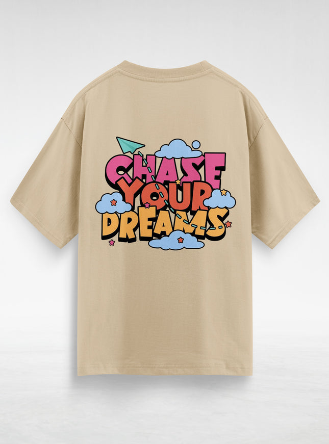 Chase Your Dreams Oversized Tee #136