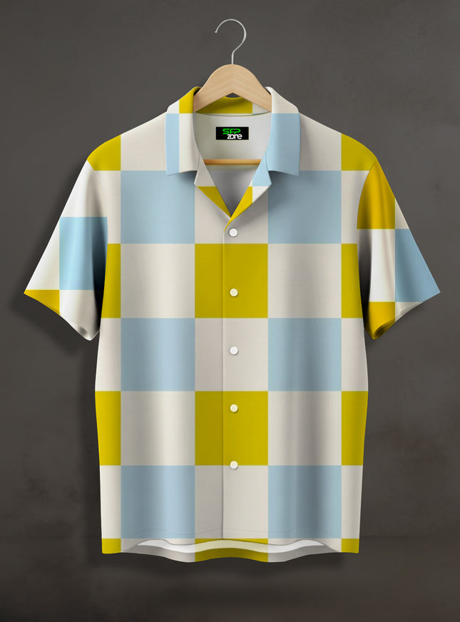 Checkboard Printed Shirt