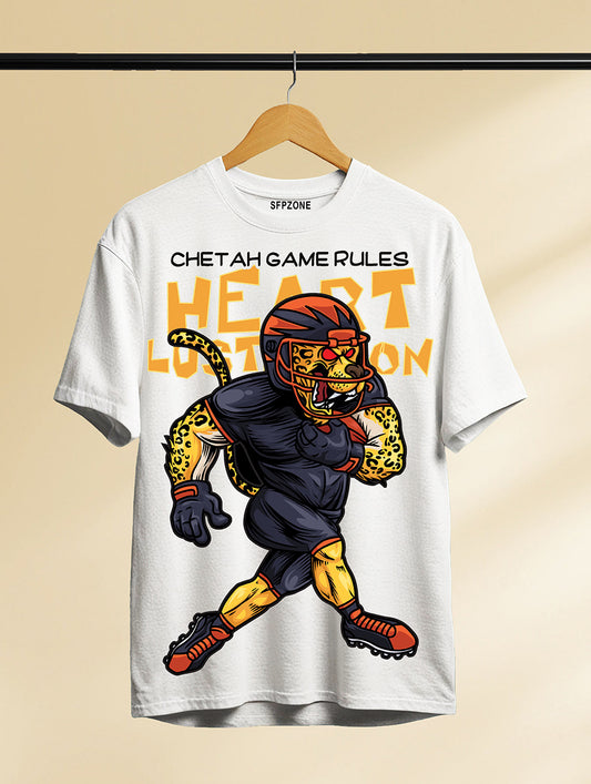 Chetaah Mascot American Football T-Shirt