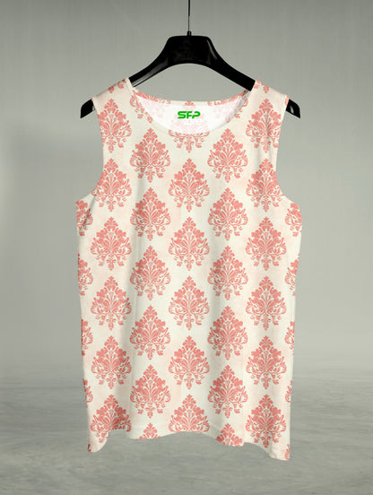 Classic Pattern Printed Sando #123