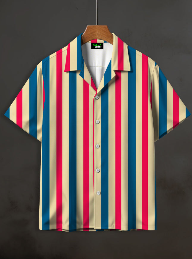 Classic Stripe Printed Shirt