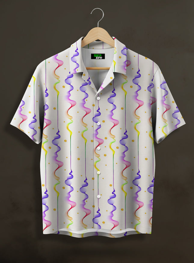 Colourful Drip Printed Shirt