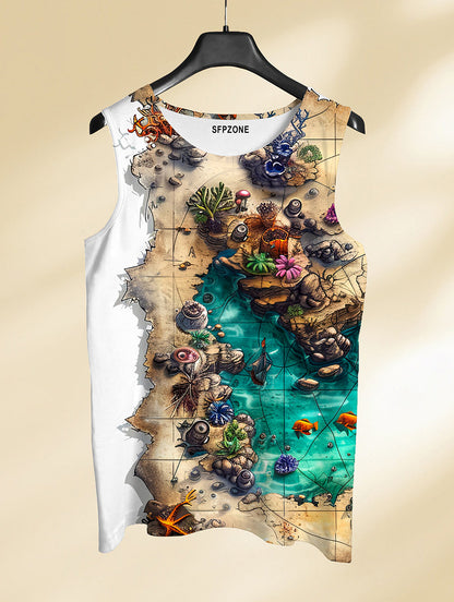 Digital Art Old Map Sando #135