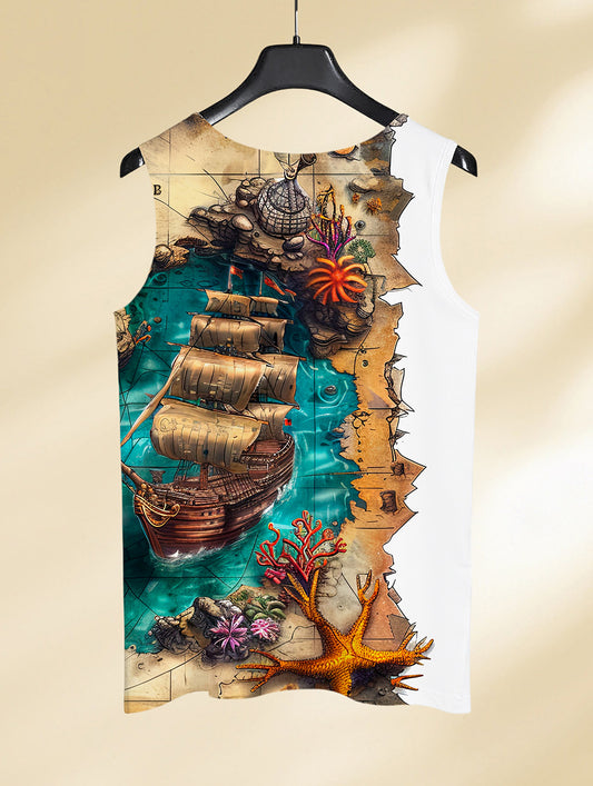 Digital Art Old Map Sando #135