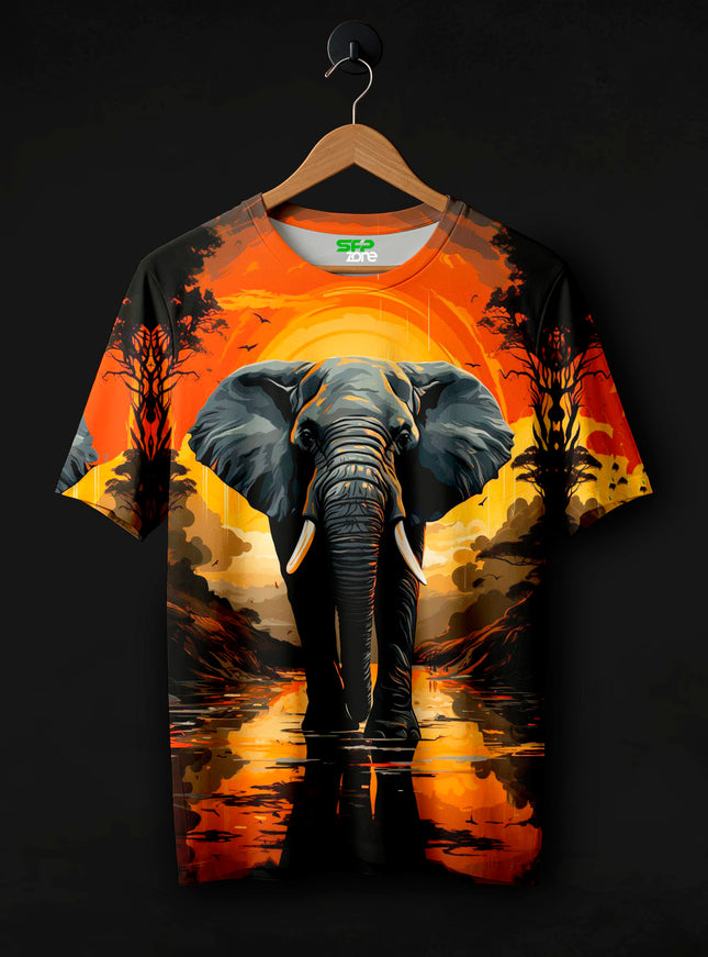 Elephant Printed T-Shirt #PT138