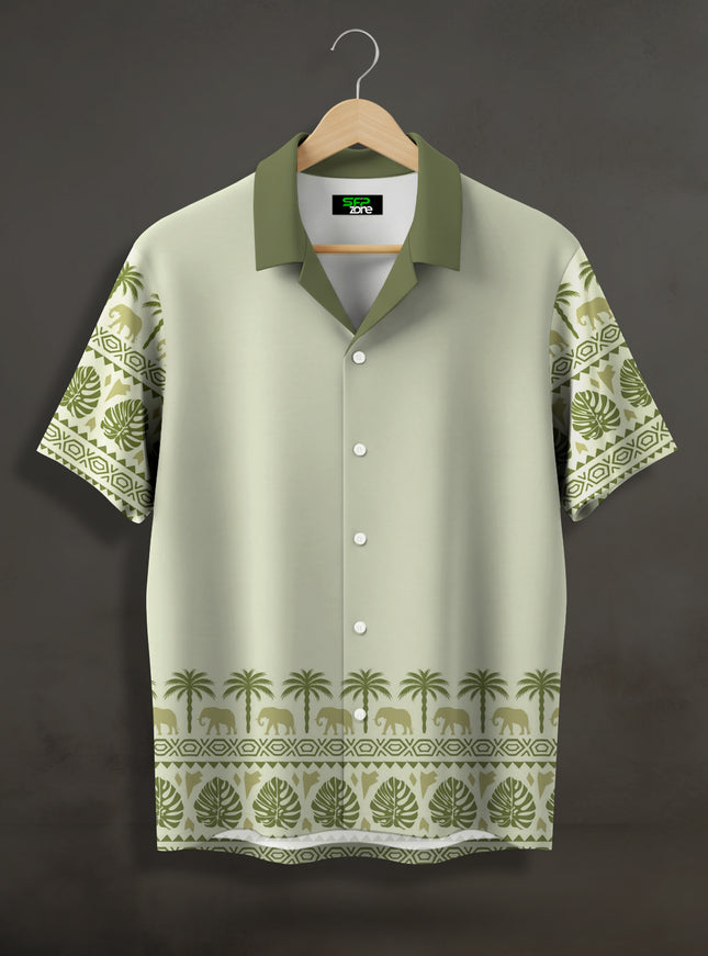 Elephant Tribal Print Shirt