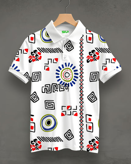 Ethnic Pop Art  Polo T-Shirt #PP188