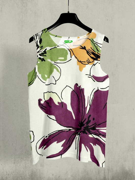 Floral Paint Art Sando #116