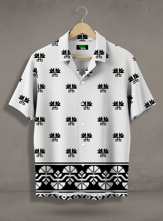 Folk Pattern Shirt