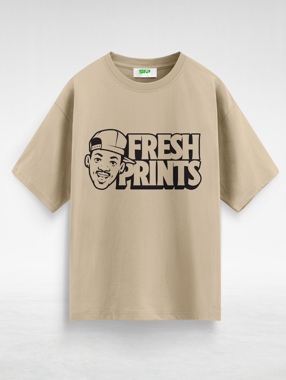 Fresh Print Oversized T-Shirt #133