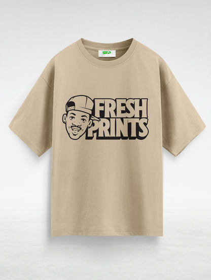 Fresh Print Oversized T-Shirt #133