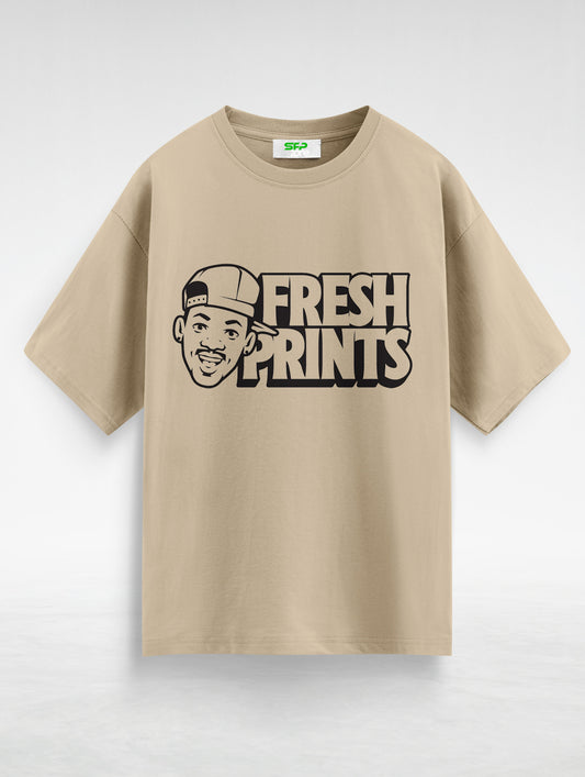 Fresh Print Oversized T-Shirt #133