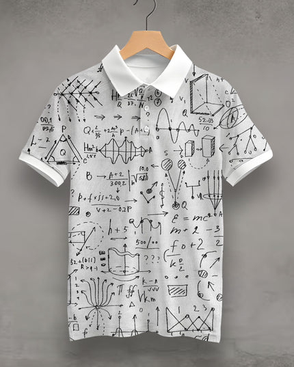 Geometrical Art Polo T-Shirt  #PP127