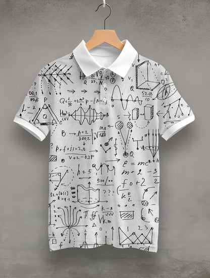 Geometrical Art Polo T-Shirt  #PP127