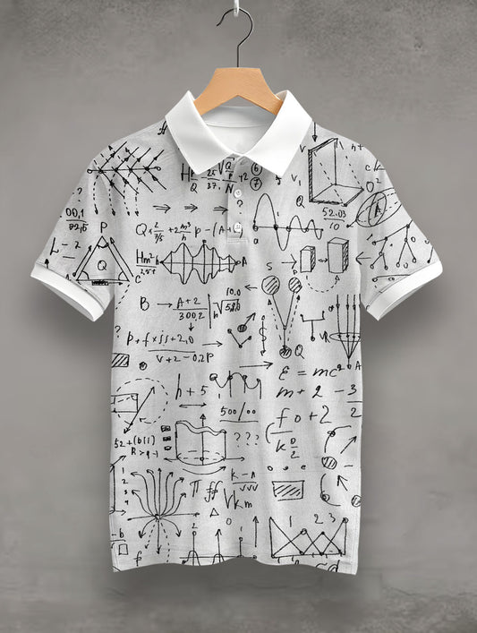 Geometrical Art Polo T-Shirt  #PP127