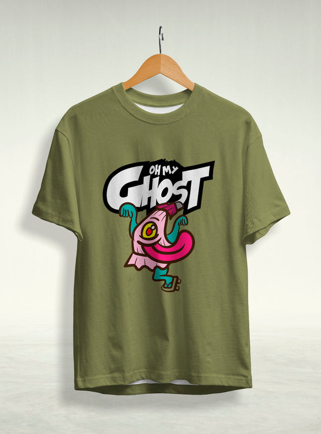 Ghost Graphic Printed T-Shirt