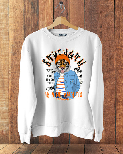 Is The Way to Find Success Cotton Sweatshirts #105
