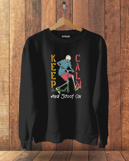 Keep Clam Scoot On Cotton Sweatshirts #114