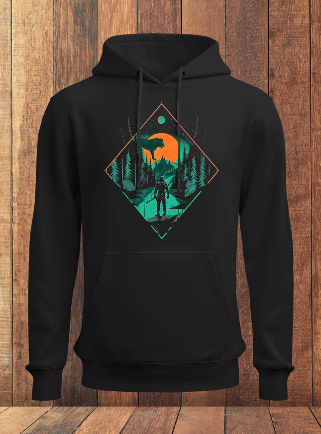 Mens Alone Life Cotton Hoodie#104