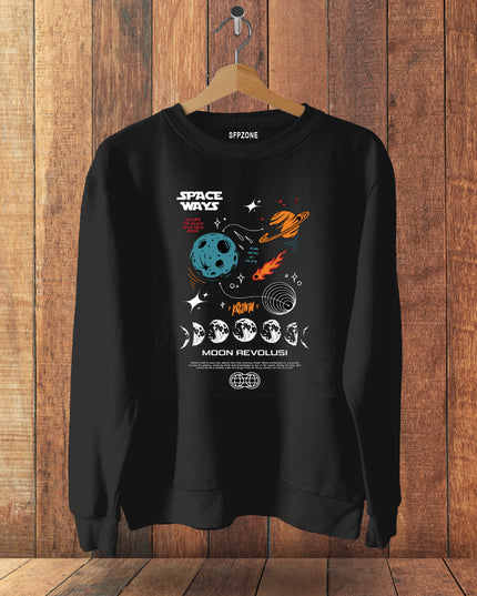 Moon Revolusi Cotton Sweatshirts #115