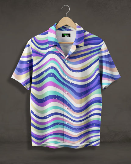 Multicolor Wave Printed Shirt