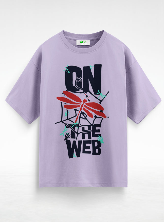 On The Web Oversized T-Shirt #110