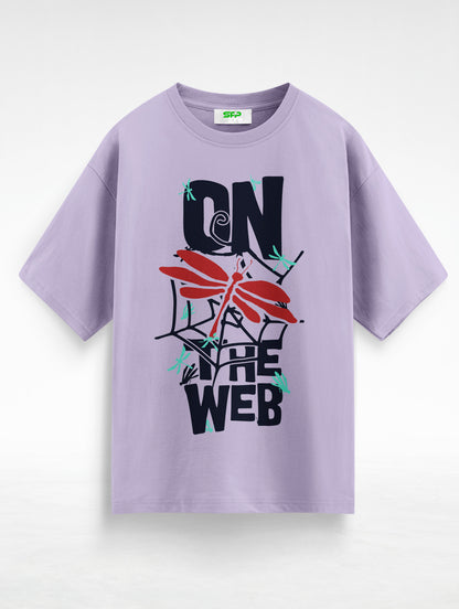 On The Web Oversized T-Shirt #110