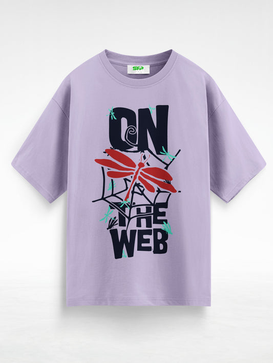 On The Web Oversized T-Shirt #110