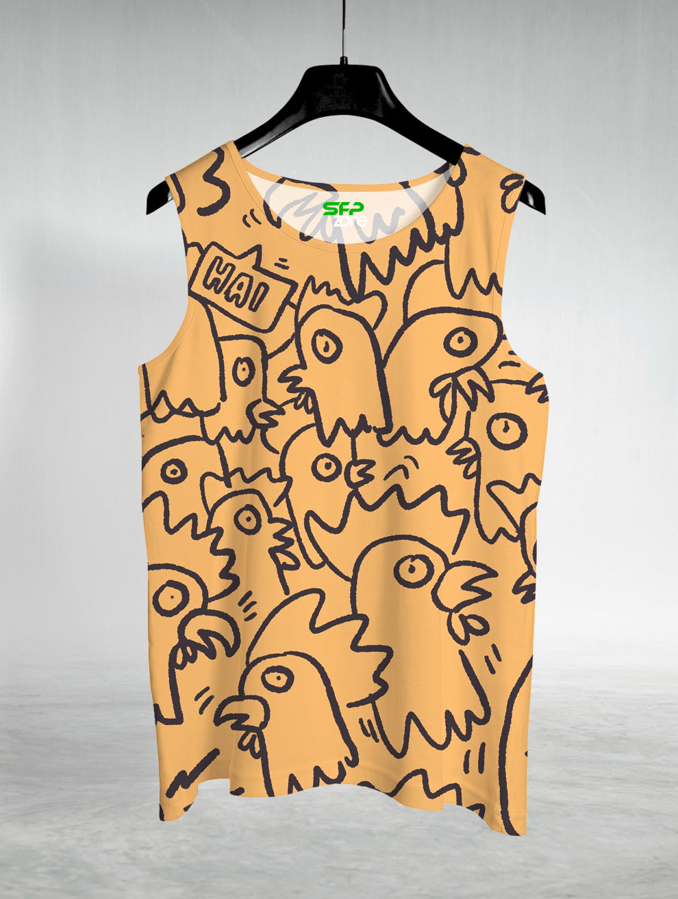 Piggal Art Printed Sando #111