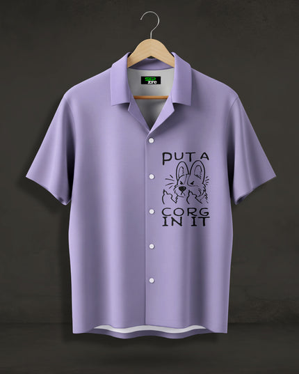 Puta Corg In It Printed Shirt