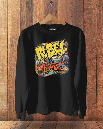 Rebel Heart Cotton Sweatshirts #117