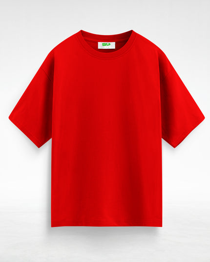 Flasher Red Oversized T-Shirt #128