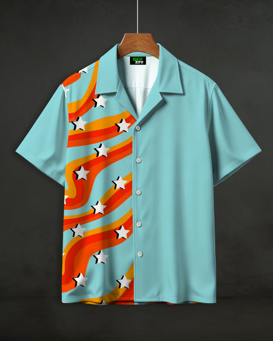 Star Liner Printed Shirt