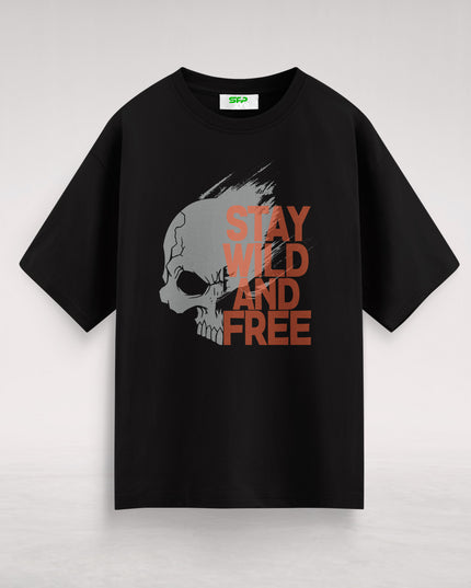 Stay Wild And Free Oversized T-Shirt #102